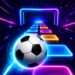 Soccer Ball: Tile Hopper