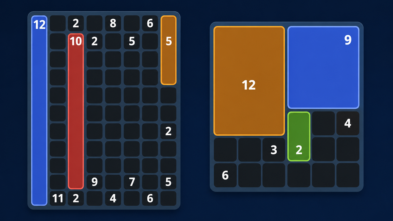 Japanese Puzzle: Shikaku — screenshot 2