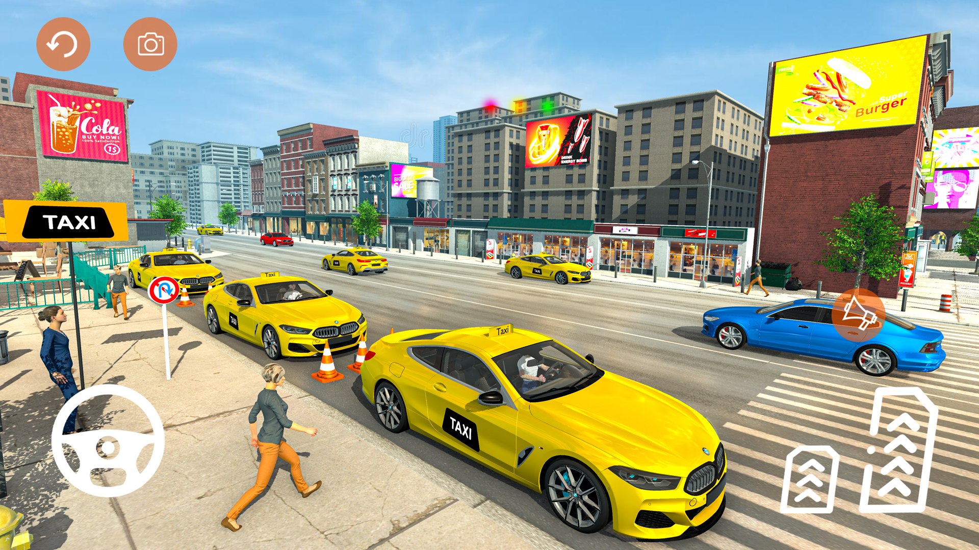 Grand Taxi Simulator — скриншот 2
