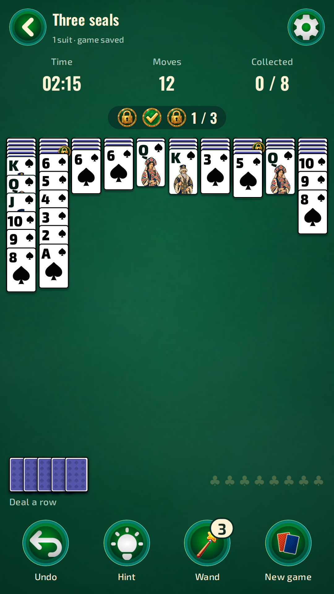 Spider Solitaire: The Eternal Russian Classic screenshot 9