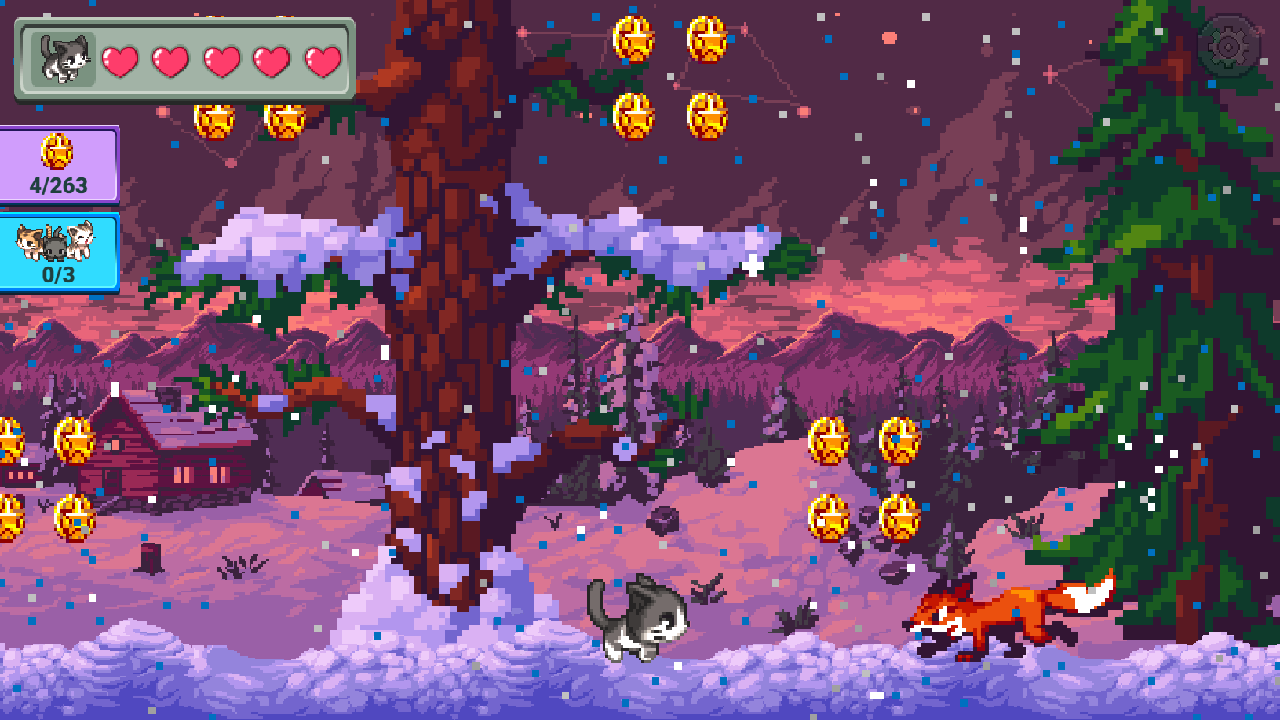 Cute cat's adventures screenshot