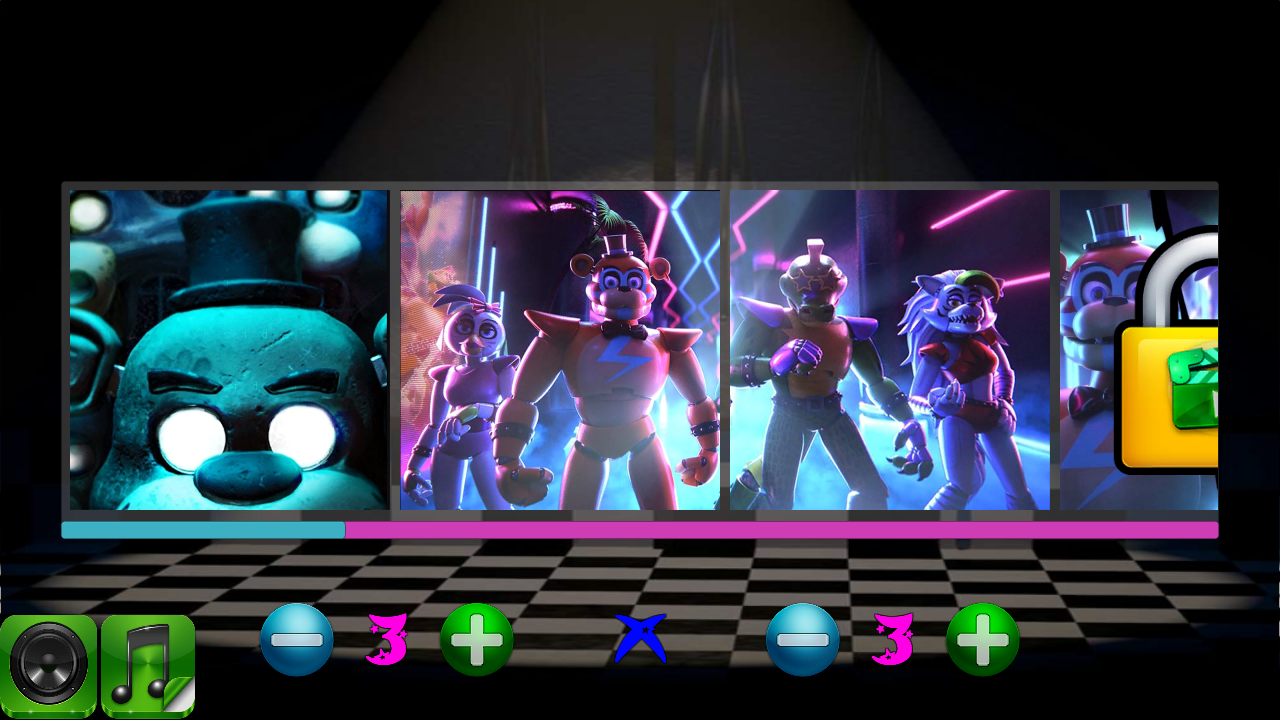 Five Nights at Freddy's Mosaic screenshot