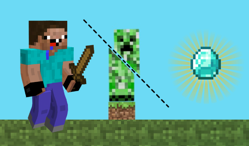Mine: Chop the Monsters game cover