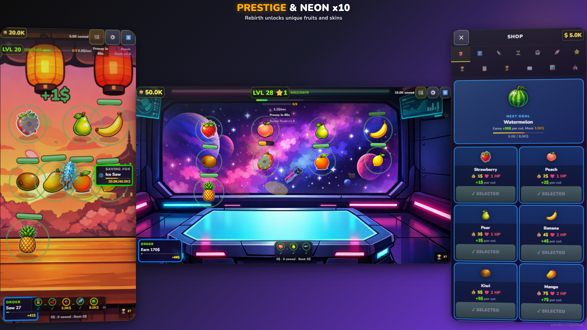 Saw and Fruits - Slice to Rich! — screenshot 14