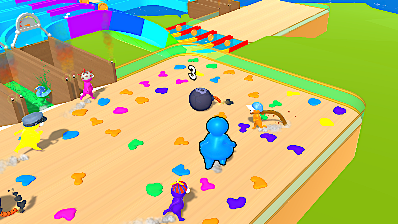 Bubble Race Party screenshot