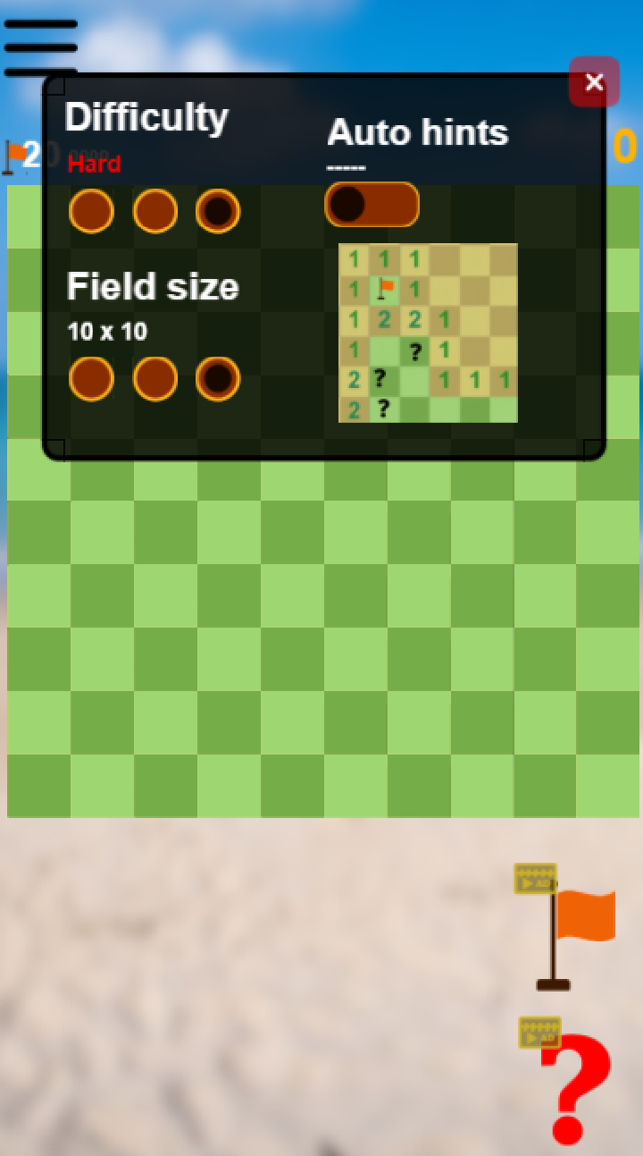 Minesweeper with tips screenshot 8