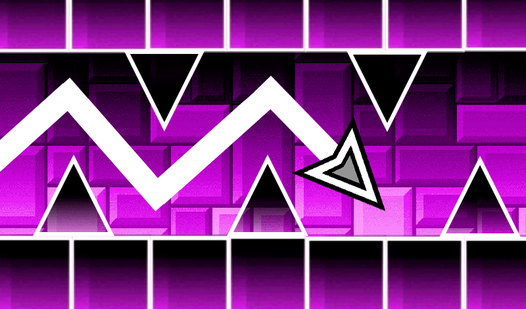 Geometric Dash: Flying Wave Challenge