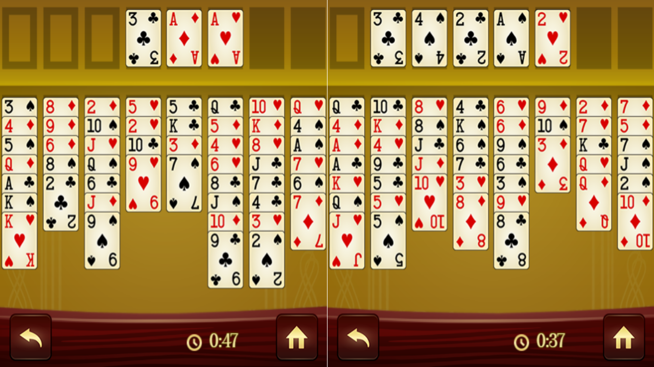 Solitaire Freecell screenshot