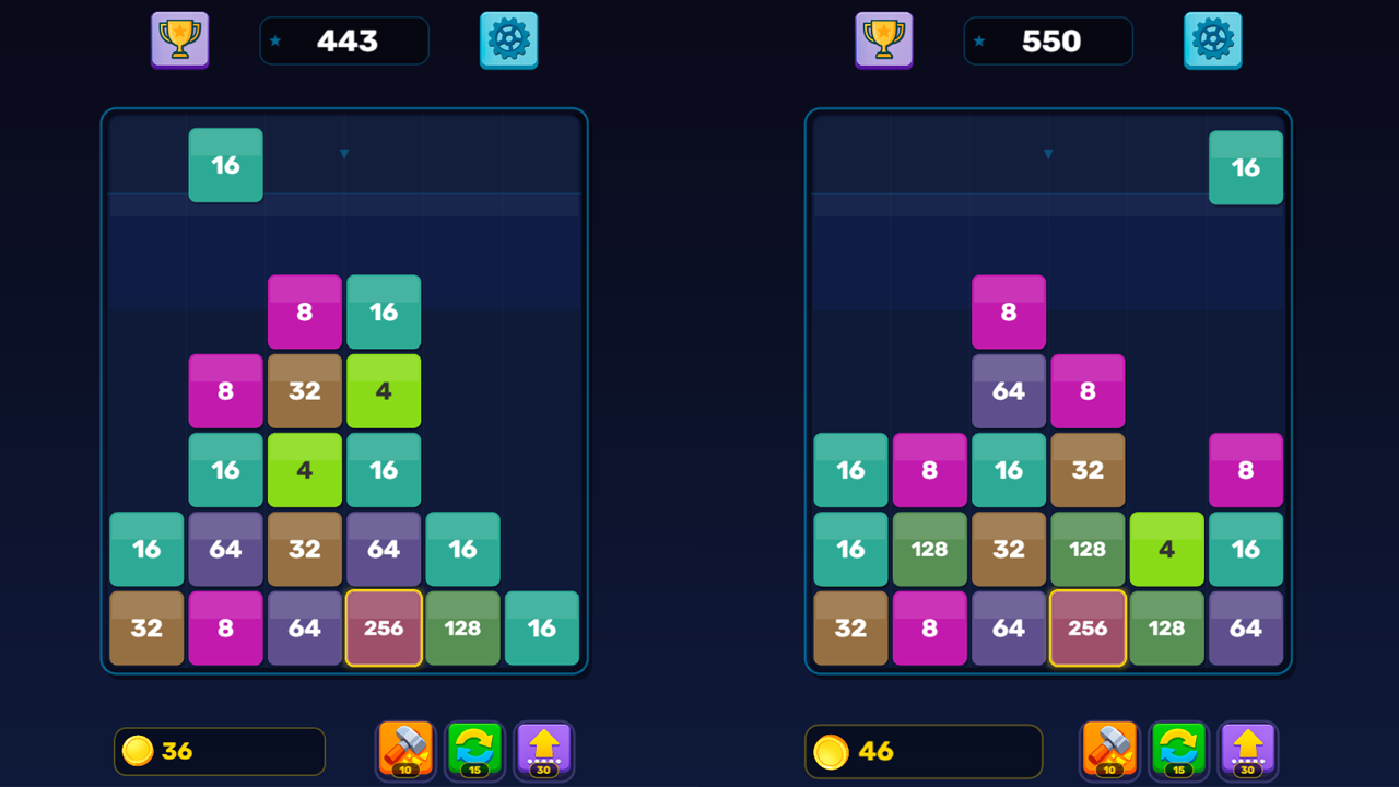 2048 Block Drop — screenshot 3