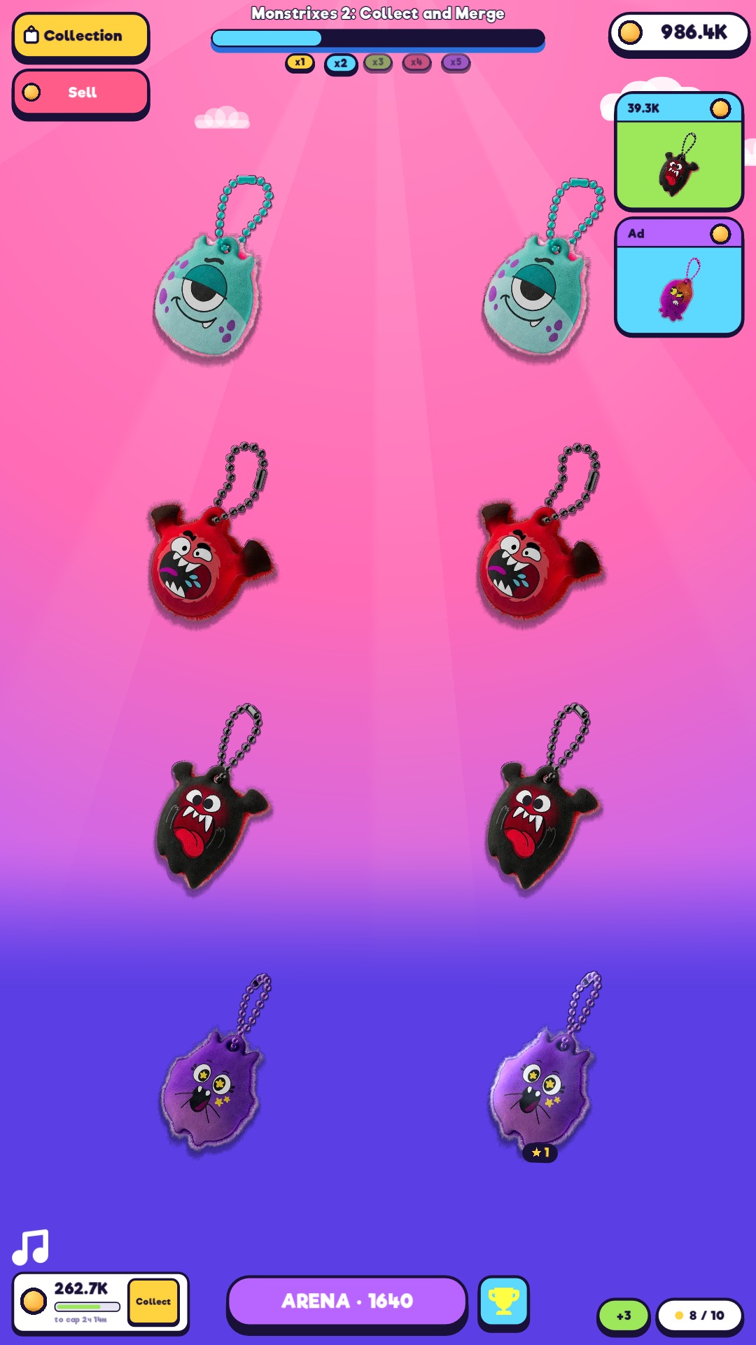 Monstrixes 2: Collect and Merge screenshot 4