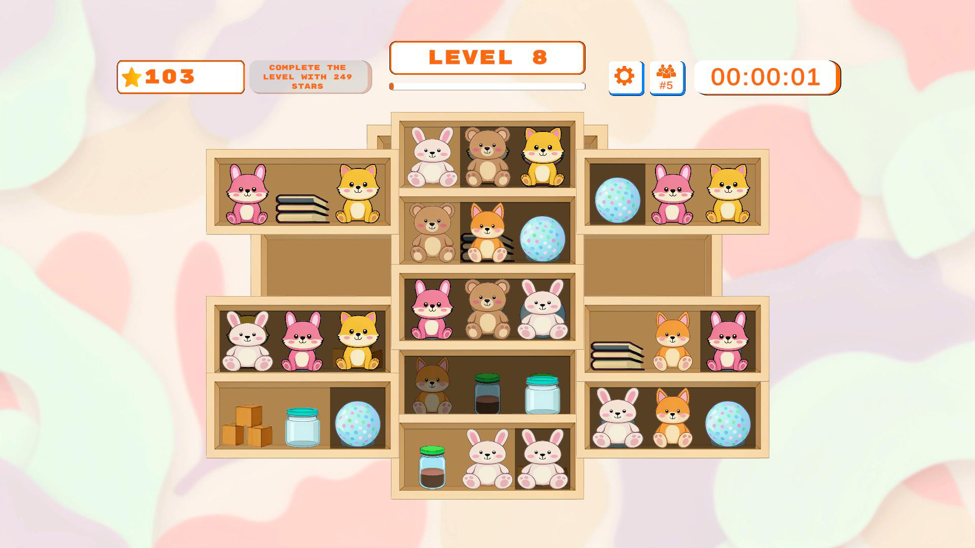 Sort by shelf - Toys — screenshot 3