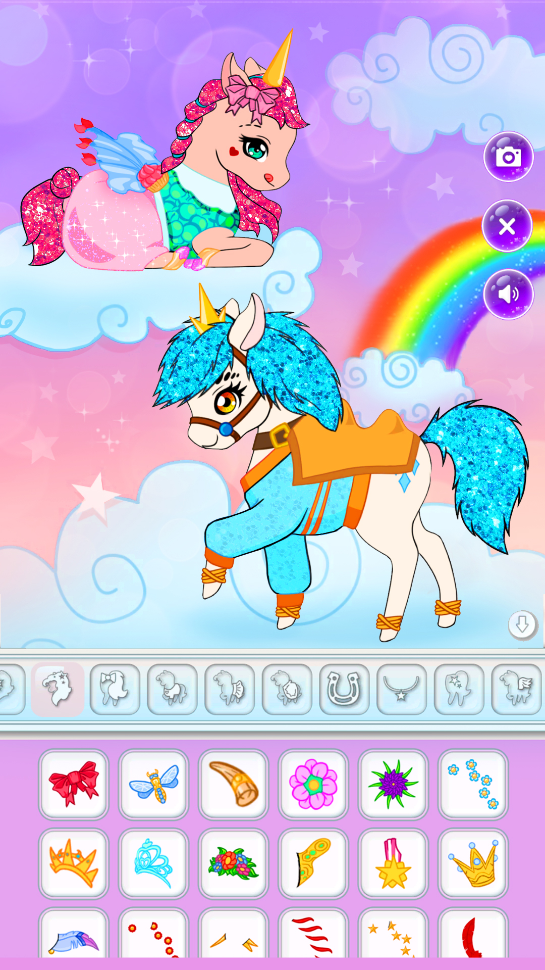 Chibi Unicorn Dress Up screenshot 10