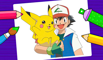 Pokemon - Coloring Book for Kids