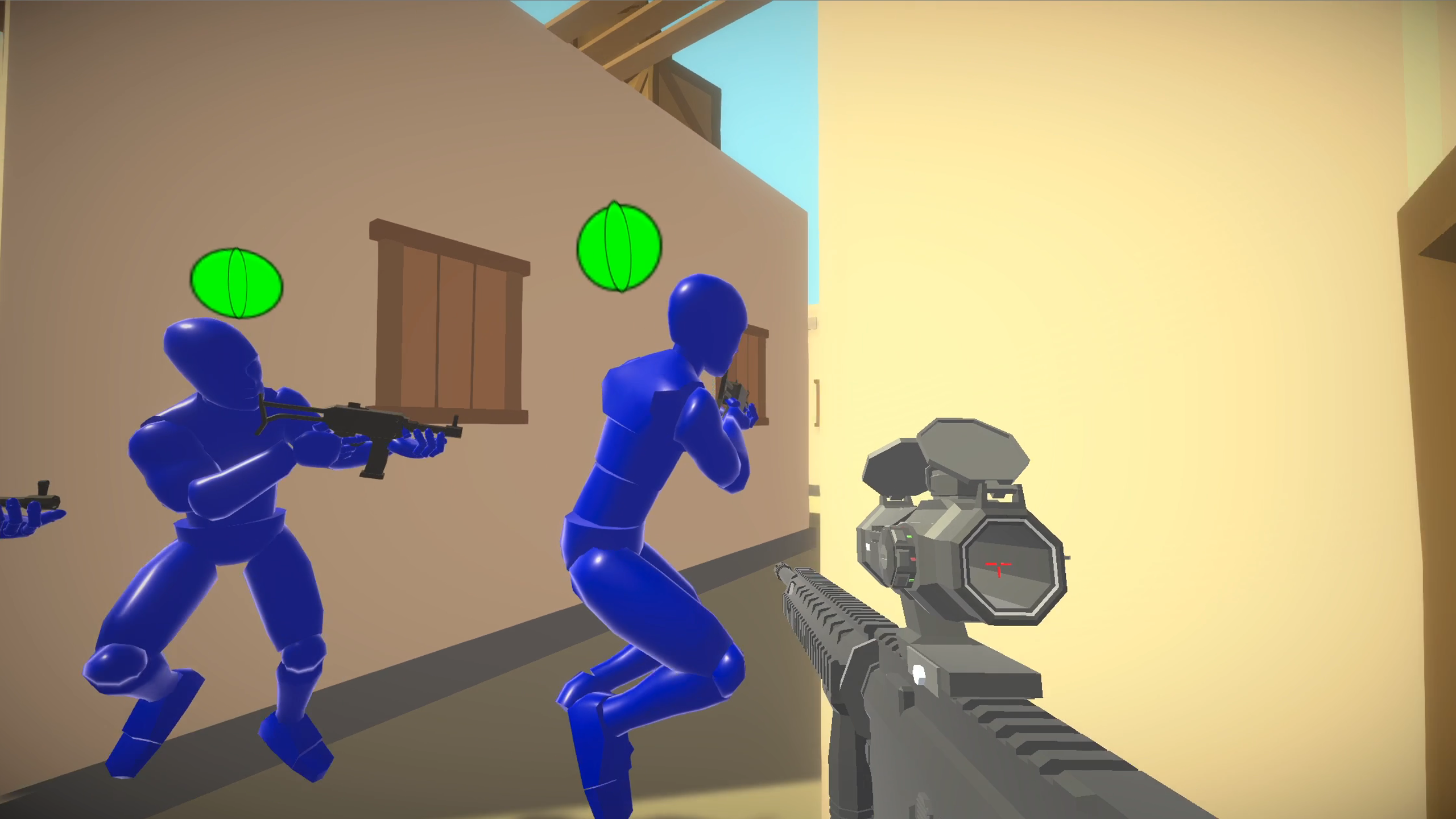 Reds vs Blues: War screenshot