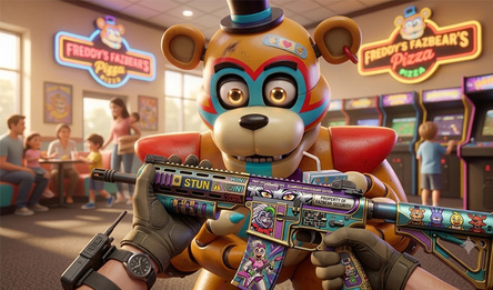 Robbery pizzerias Fnaf
