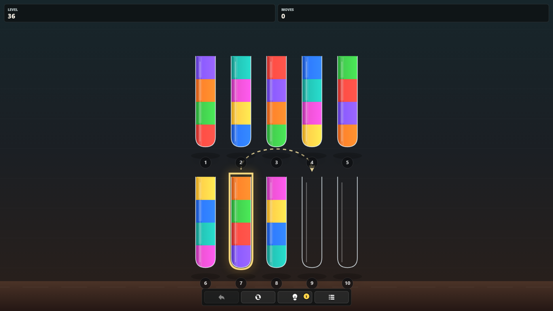 Tube Sort Lab — screenshot 3