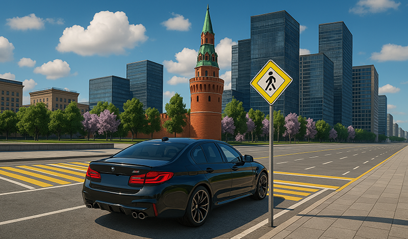 Shashki On Cars in Moscow game cover
