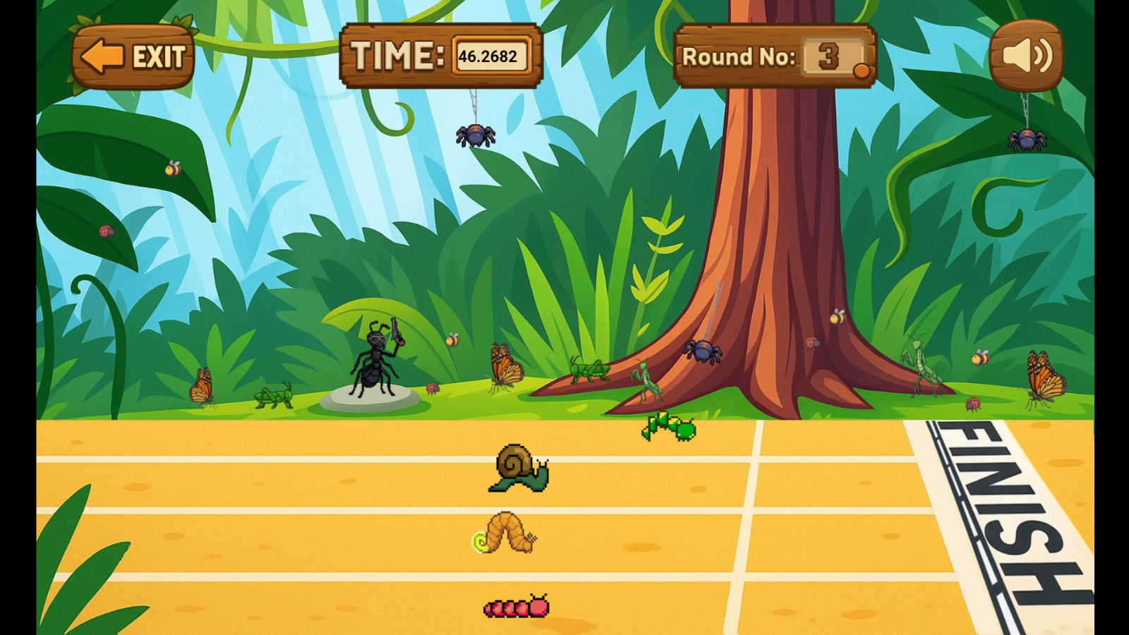 Wiggly Worm Race screenshot 8