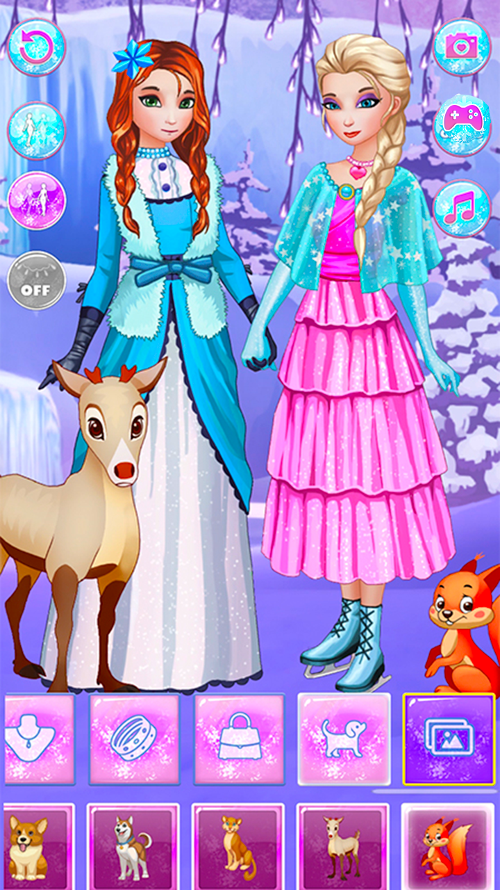 Elsa games dress up hotsell