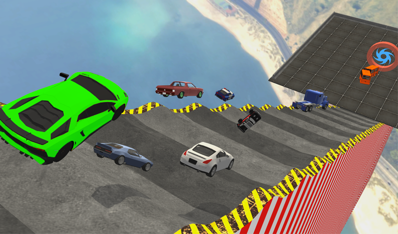 Downhill Racing game cover