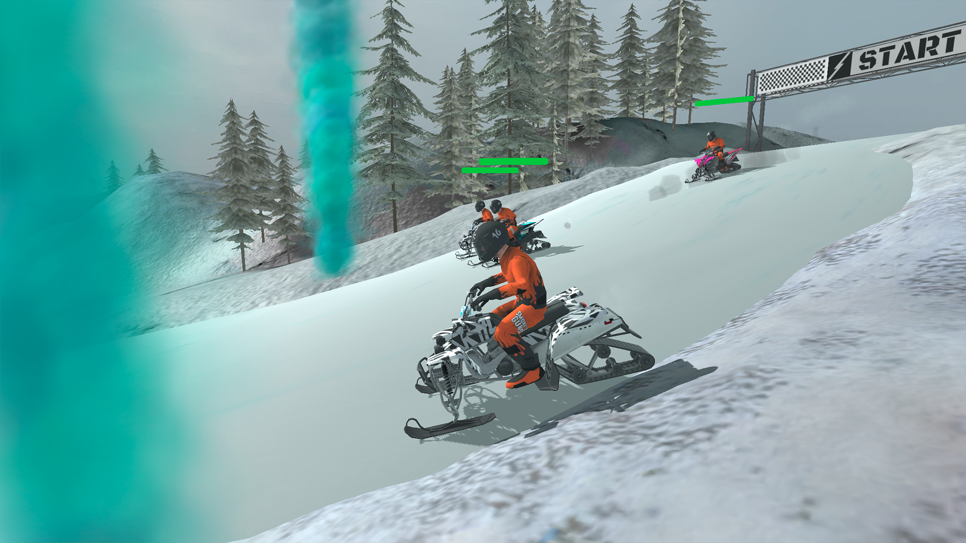 Snowmobiles - Blow up Puffy screenshot
