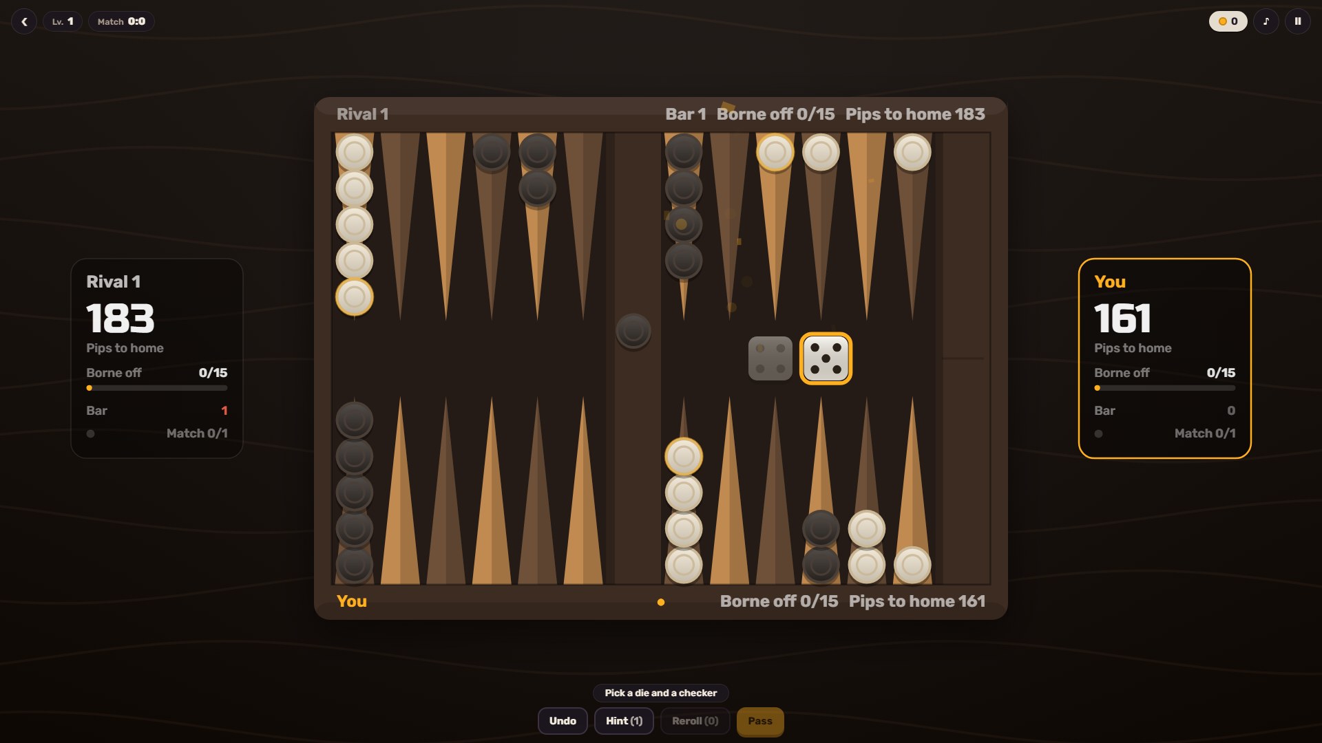 Master Backgammon screenshot