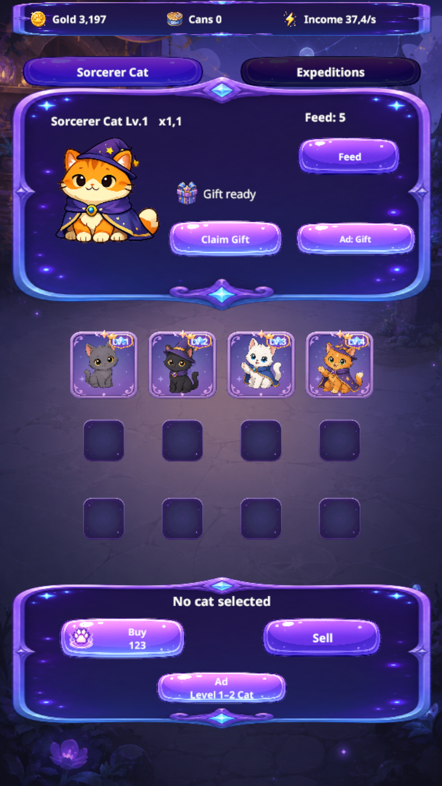 Wizard Cats screenshot 3