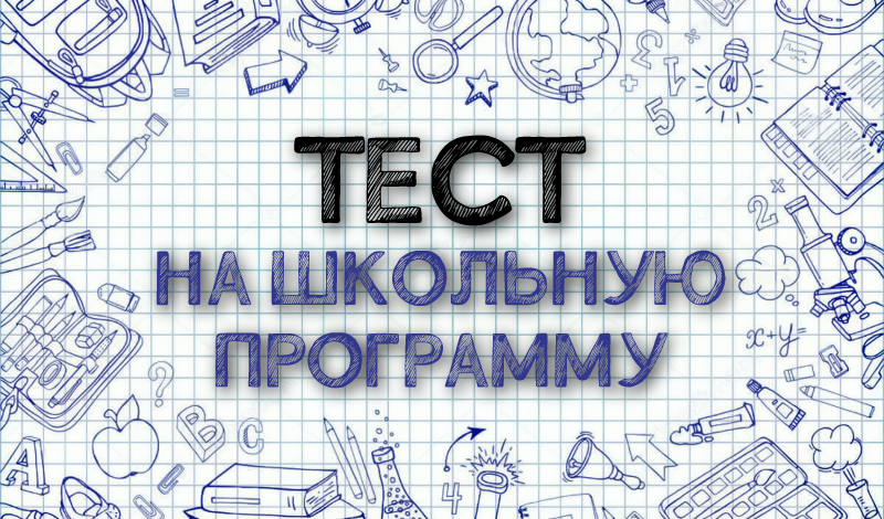 Тест на школьную программу game cover