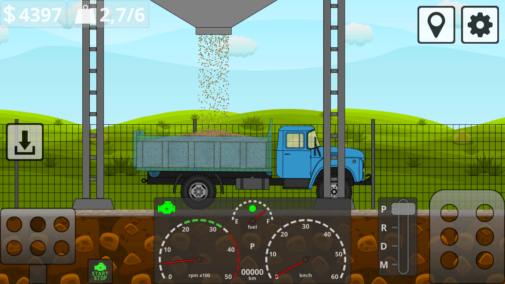 Mini Trucker (przez FK Games): Graj Online Za Darmo Na Playhop