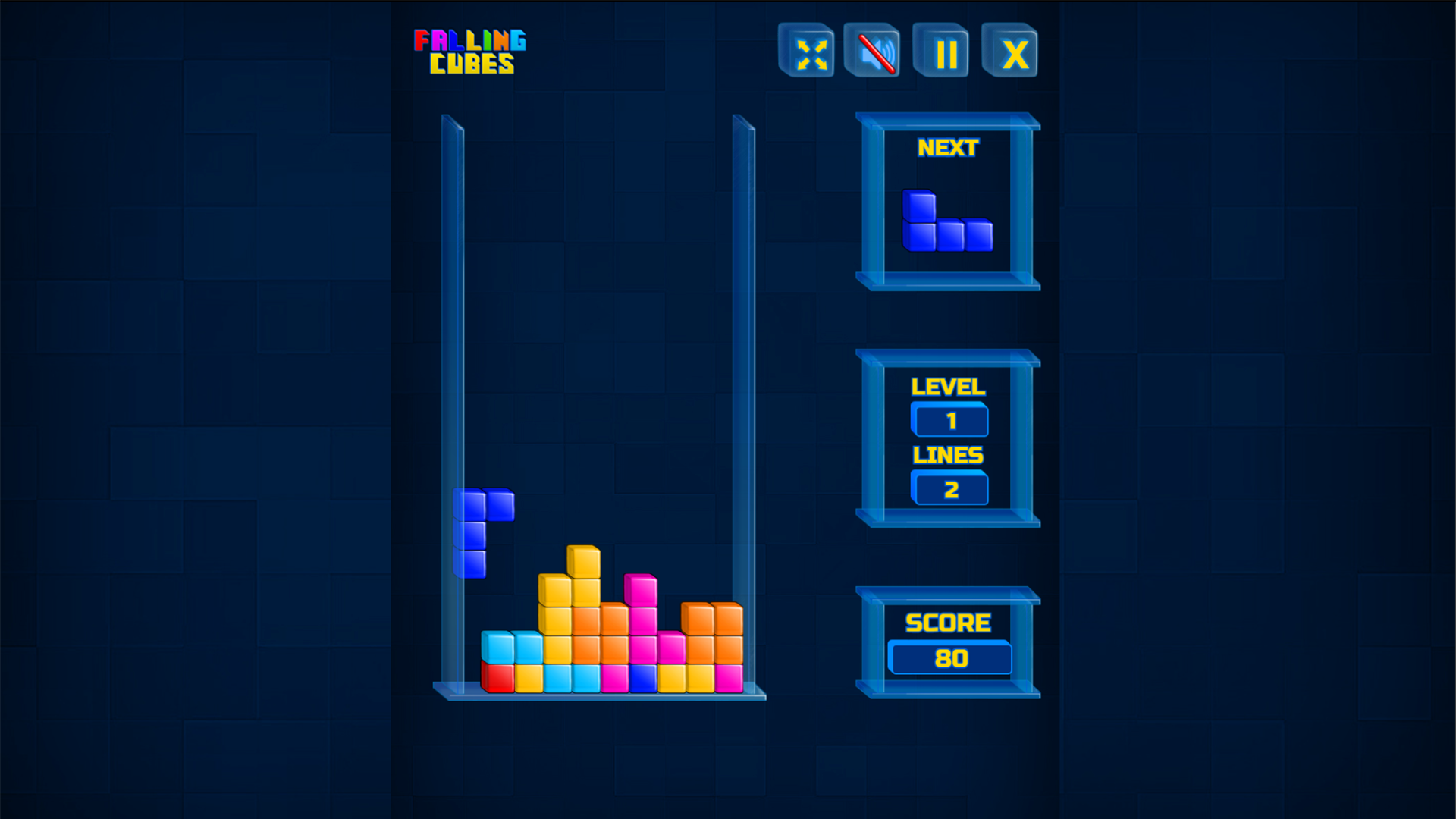 Falling Cubes screenshot