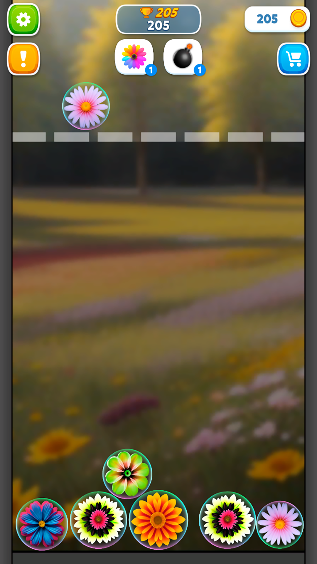 Merge the flowers: Guess the summer flower! screenshot 4