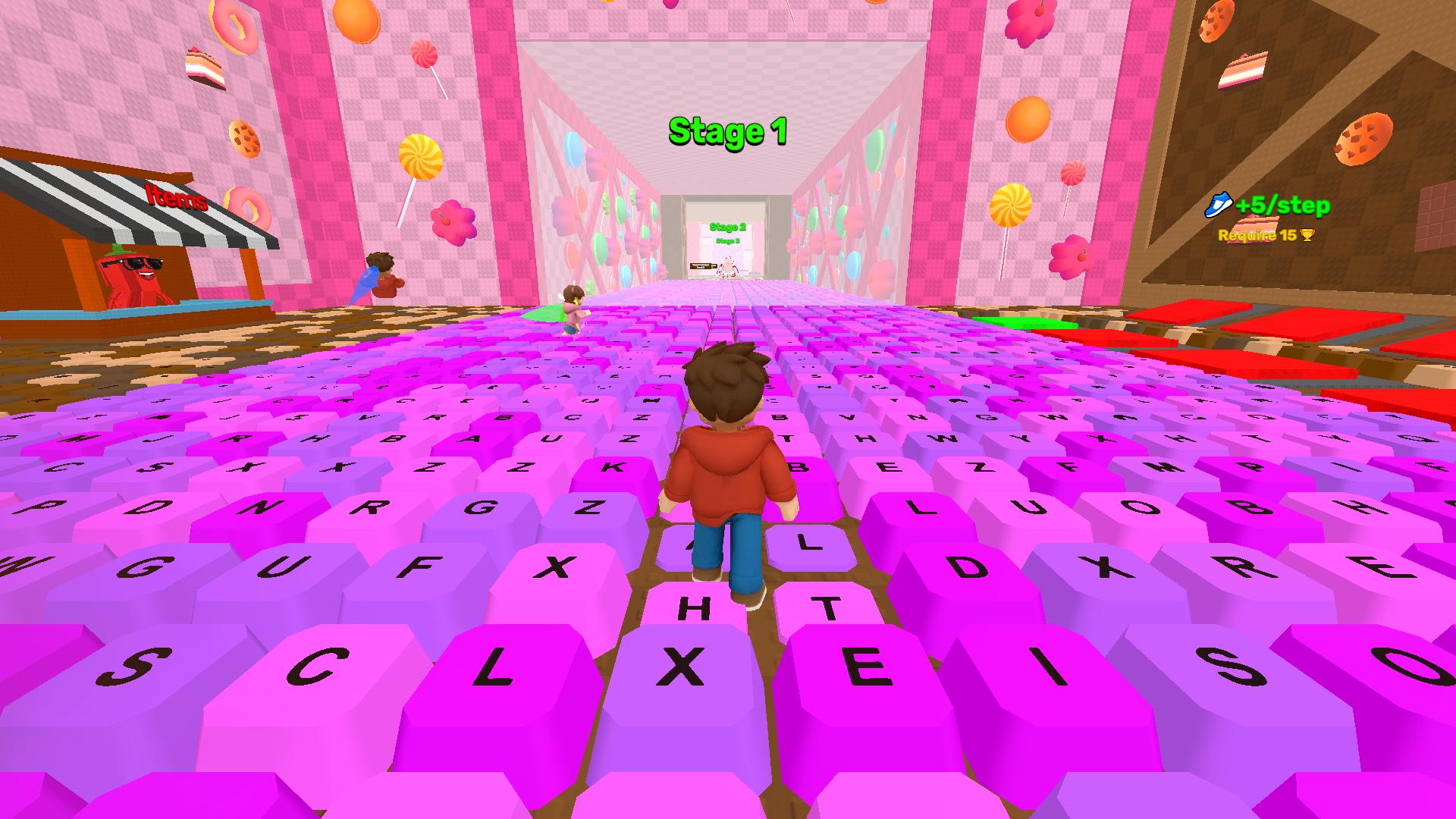 Obby: +1 Speed Keyboard Escape — screenshot 9