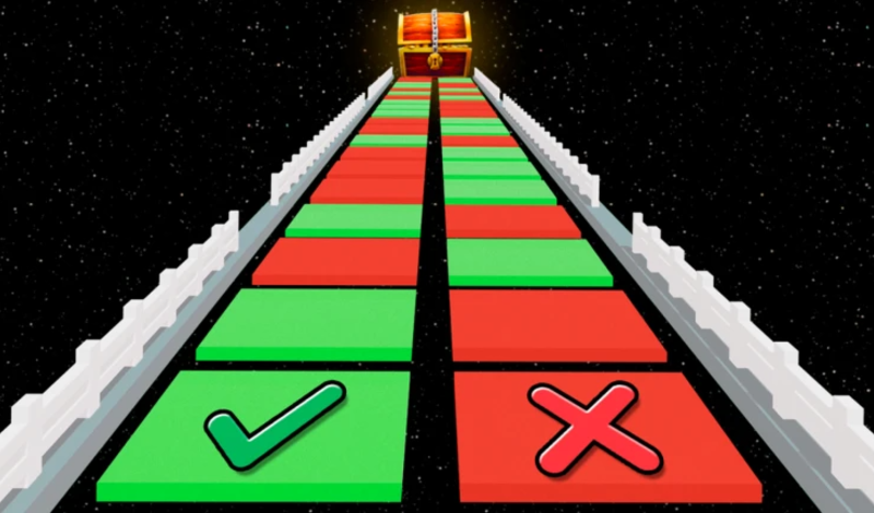 Obby Brainrot: Falling Tiles game cover
