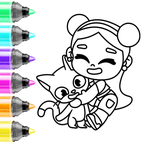 Avatar World: The Best Coloring Book