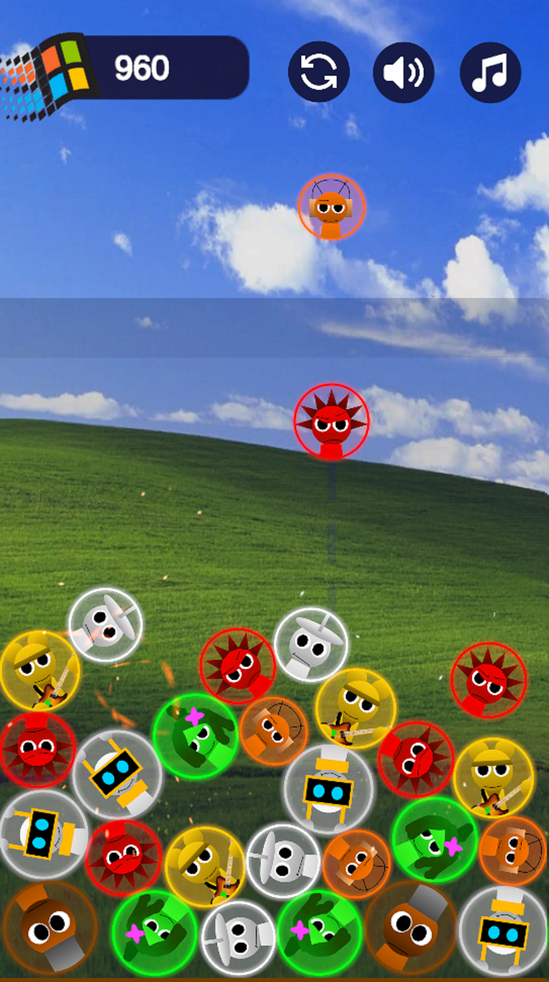Merge Sprunki 1996 screenshot 6