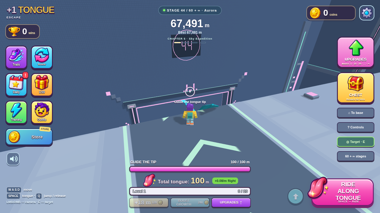 +1 Tongue Escape screenshot 3