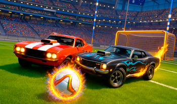 Rocket Cars. Soccer