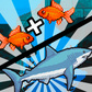 Fish Clicker: Get to the shark! Spiel