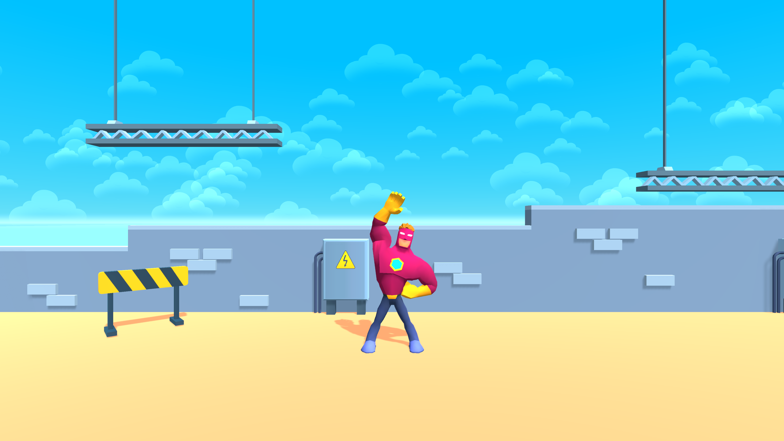 Hit and Run: Parkour and Fight 3D screenshot