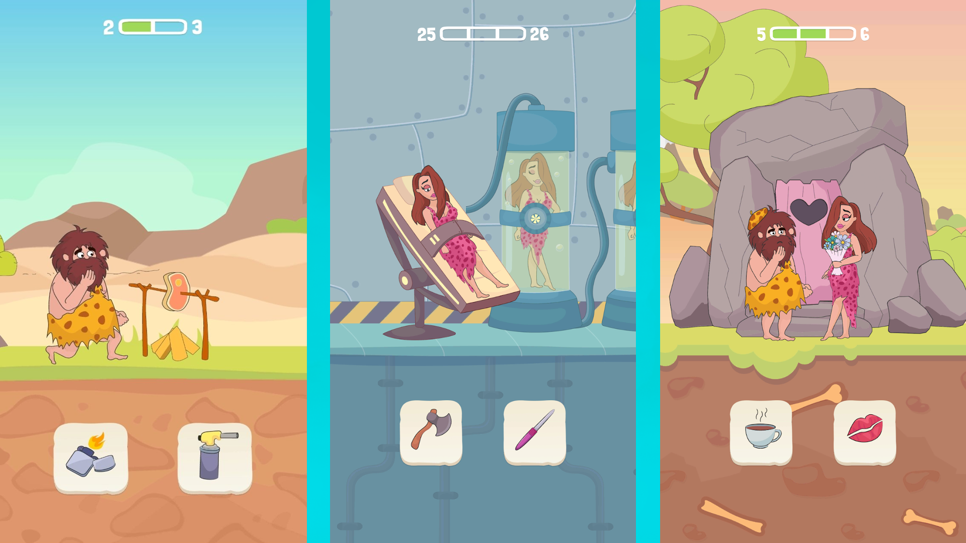 Cave Family: Adventures — screenshot 2