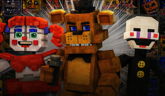 Five Cube Nights at Freddy's: Noob-guard  loading=