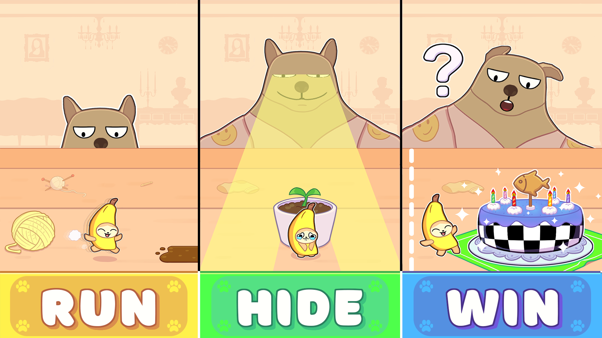 Banana Cat: Hide and Seek screenshot