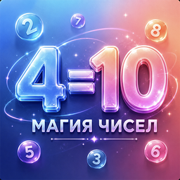 4 = 10 Магия Чисел