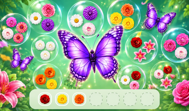 Flower Sort Puzzle game cover