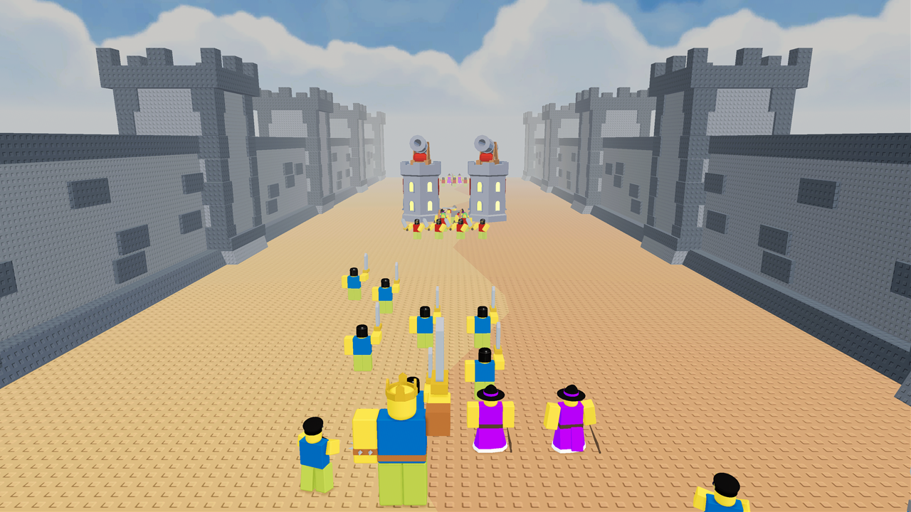 Obby: Build an Army of 1000 Noobs! screenshot