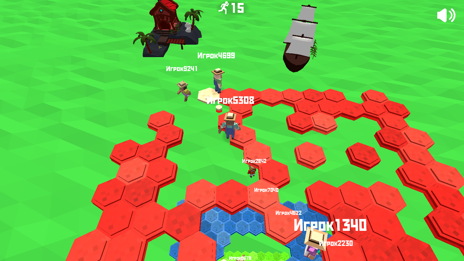 Не упади! Битва на арене — screenshot 1