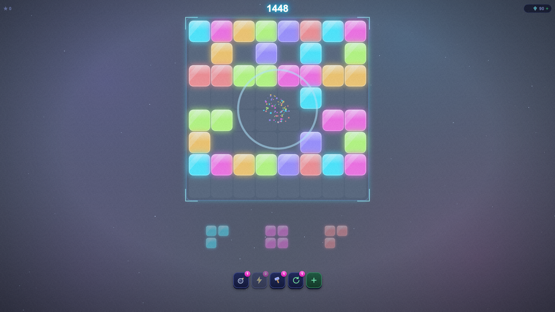 Neon Blocks: Block Puzzle — screenshot 2