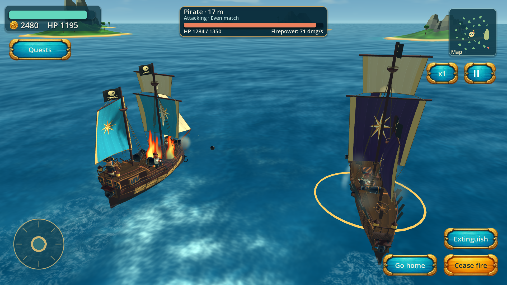 Battle of Pirates screenshot 4