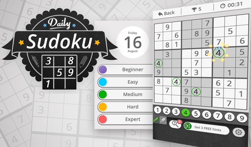Daily Sudoku game cover