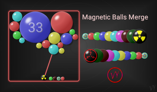 Magnetic Balls Merge — trailer